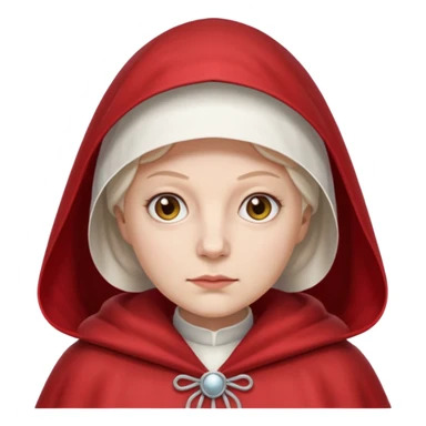 mujer de la portada de  el libro el cuento de la criada sticker