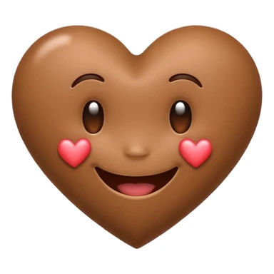 heart smile emoji. use 3 poops instead hearts sticker
