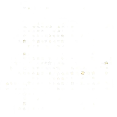 Stars in the night sky sticker