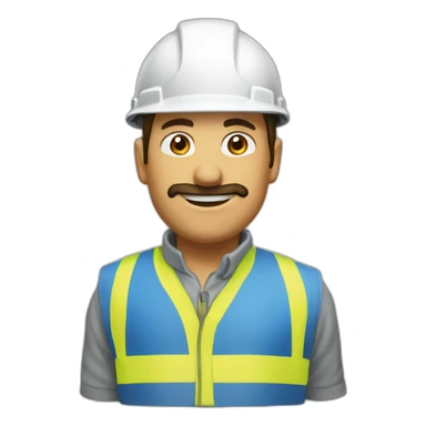 Cône de chantier sticker