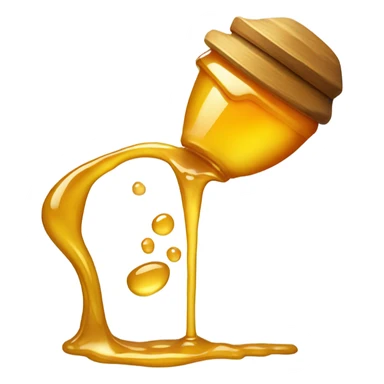 Vomiting honey sticker