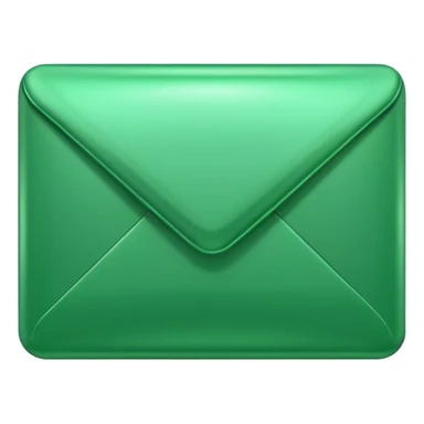 green mail icon sticker