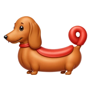 A Weiner without a bun sticker