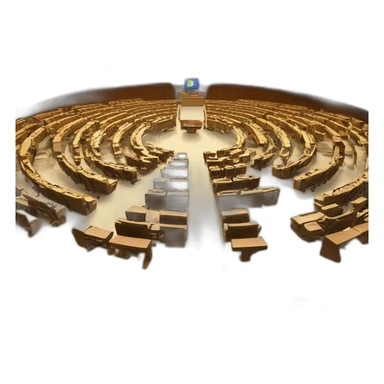 hémicycle (députés) sticker