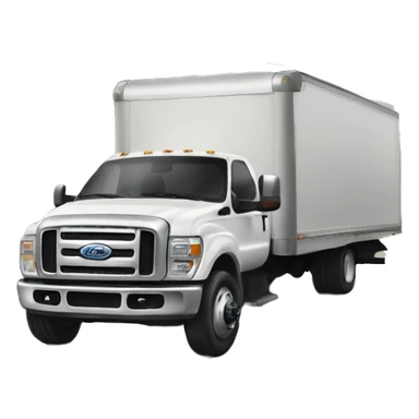 Ford truck with trailer  sticker