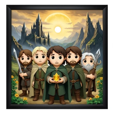 lord of the rings sticker