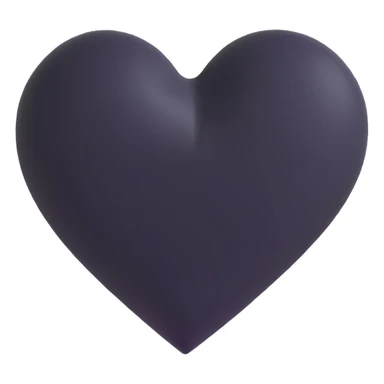 Broken black heart sticker
