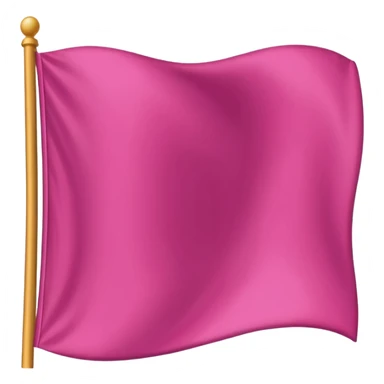 Pink flag sticker