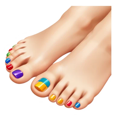 Pedicure  sticker