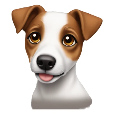 Jack Russell Dog Brown Eyes Puppy sticker