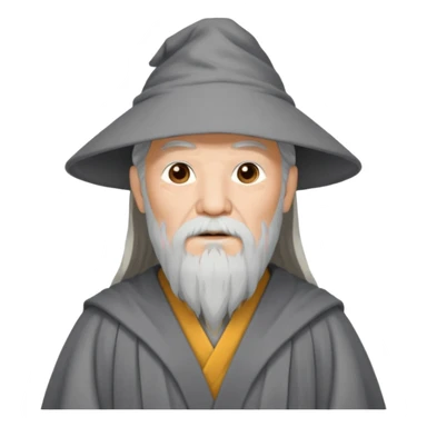 chinese gandalf sticker