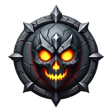 dark soul stone of chaos emblem sticker