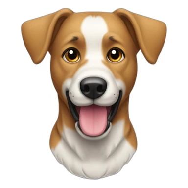 Chien qui fait du rugby sticker