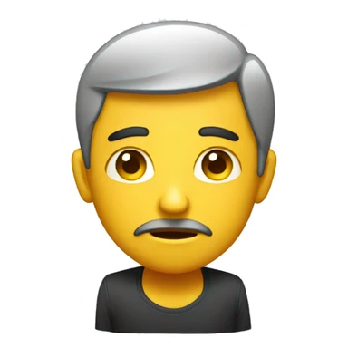 a sad frontend programmer sticker