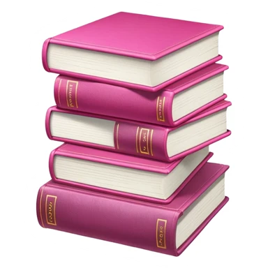 Libros rosas sticker