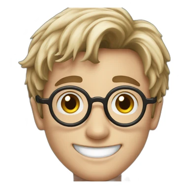 Harry Potter smiling sticker