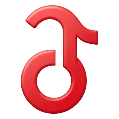 Tiktok logo sticker