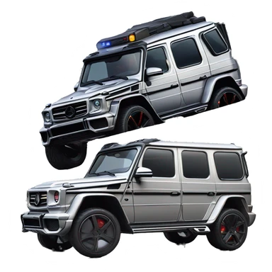 Darth Vader drive G63 AMG sticker