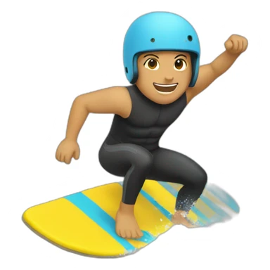 body boarding sticker