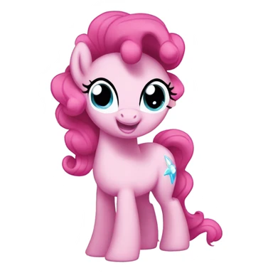 Pinkie pie pony from my little pony sticker