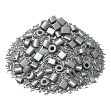 Magnet suck in metal sticker