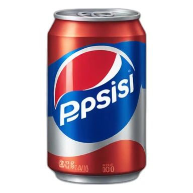 Pepsi can sticker