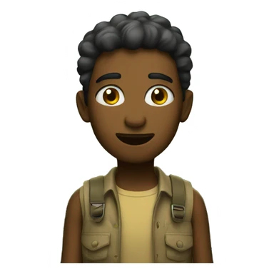 Waking to a jungle  sticker