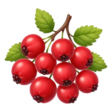 red berries sticker