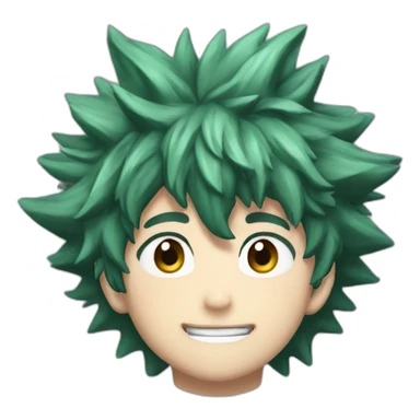Izuku midoria sticker