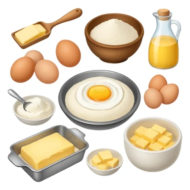 baking ingredients sticker