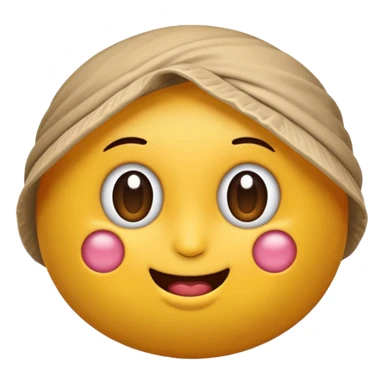 Emoji Sigma con una mandíbula muy marcada y con una ceja levantada y la otra abajo sticker