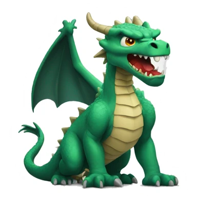 Dragon angry sticker