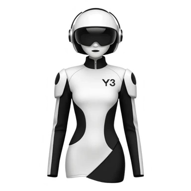 Y3 fashion sticker