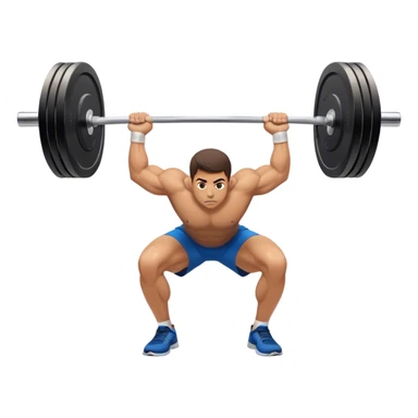 heavy bent-over row exercise sticker