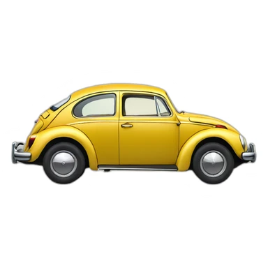 vw beetle sticker