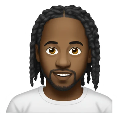 kendrick lamar as an emoji sticker