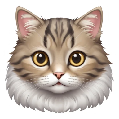 Cutest cat emoji sticker