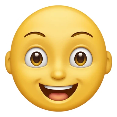 emogy showing excited face sticker