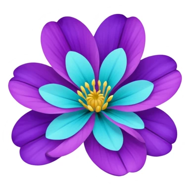 
purple and cian correct sticker