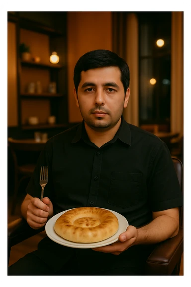 birinchidagi odamni yuziga 2 rasmdagi odamga uxshatib chizib bergin xuddu shunday non yen utirganini sticker