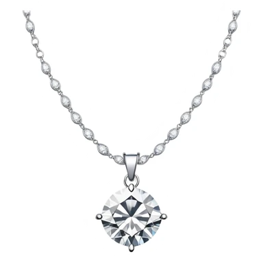 luxury diamond necklace  sticker