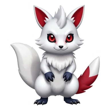 Shiny Furret-Absol-Zangoose-Hybrid (Full body) sticker