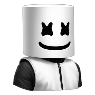 Marshmello dj sticker