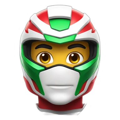 radiant power ranger sticker