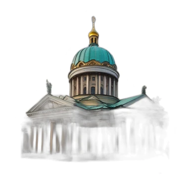kazan-cathedral-in-saint-petersburg sticker
