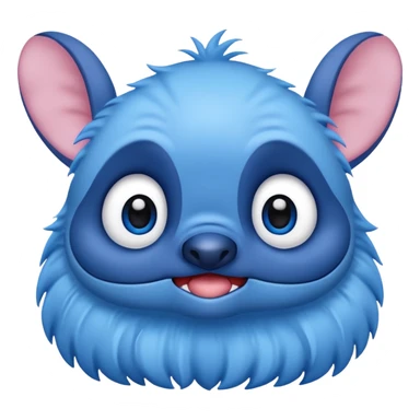 Generate an emoji of Stitch from the movie Lilo and stitch sticker
