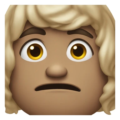 Pouting emoji sticker