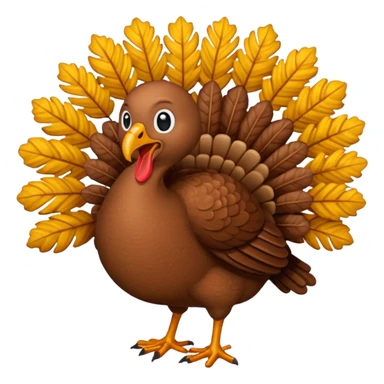 Generate Turkey emoji  sticker