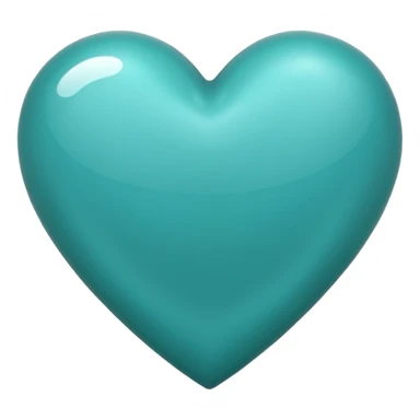 Teal heart da best  sticker