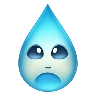 water tear drops sticker